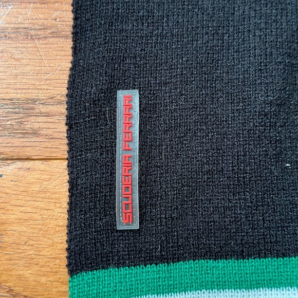 scuderia ferrari scarf Men’s 65” L X 11” W - Picture 3 of 7